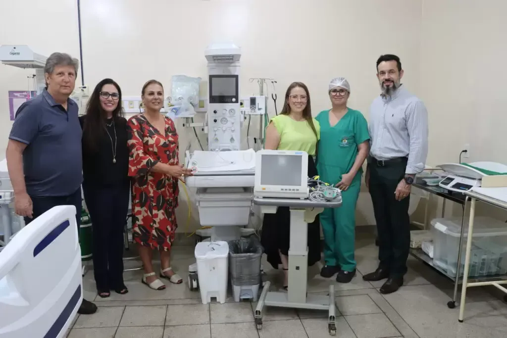 Imagem de compartilhamento para o artigo Hospital Municipal de Chapadão do Sul recebe novos equipamentos da MS Todo dia